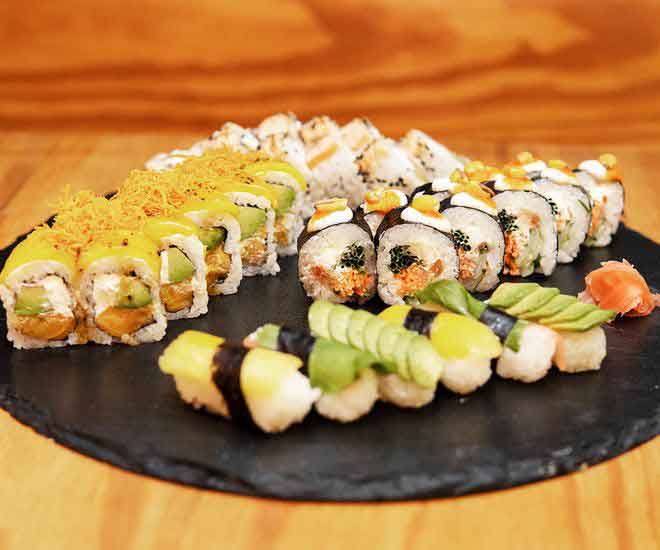 Variado Veggie Nikkei 36 piezas — Meraki Resto